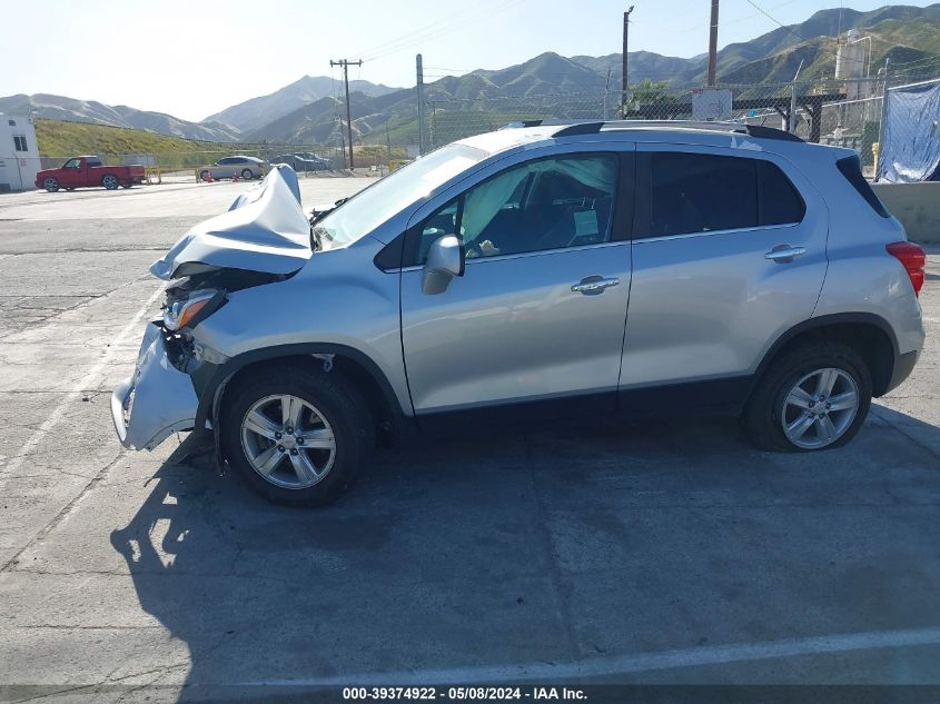 2018 Chevrolet Trax Lt VIN: KL7CJLSB2JB511321 Lot: 39374922