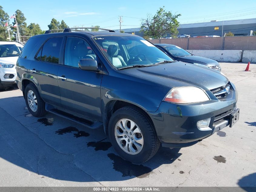 2003 Acura Mdx VIN: 2HNYD18833H535602 Lot: 39374923