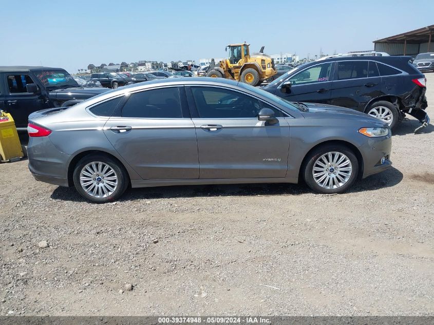 2014 Ford Fusion Hybrid Titanium VIN: 3FA6P0RU5ER366772 Lot: 39374948