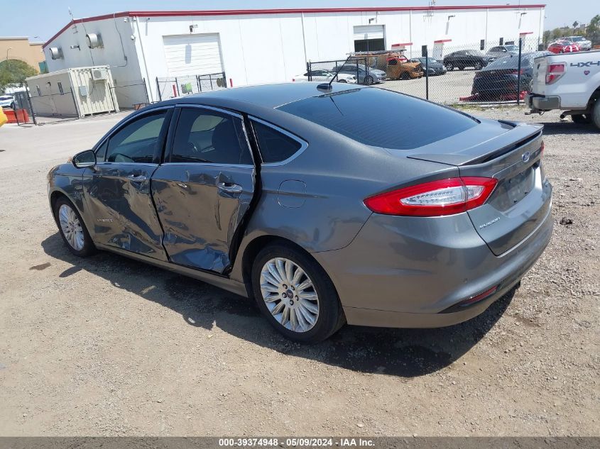 2014 Ford Fusion Hybrid Titanium VIN: 3FA6P0RU5ER366772 Lot: 39374948