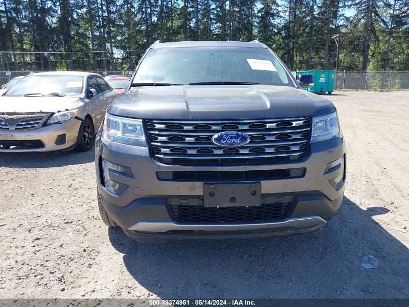 2016 Ford Explorer Xlt VIN: 1FM5K8D88GGA02266 Lot: 39374951