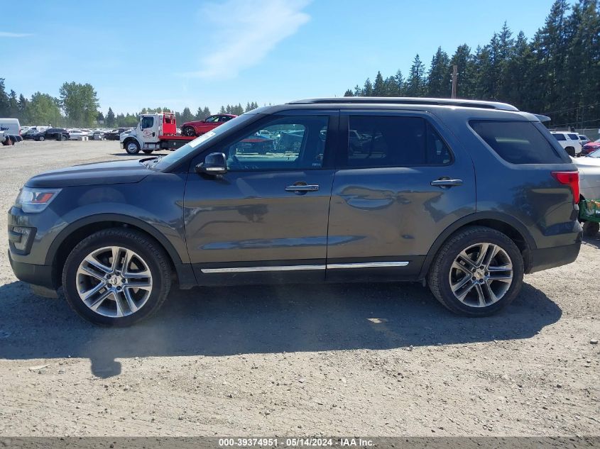 2016 Ford Explorer Xlt VIN: 1FM5K8D88GGA02266 Lot: 39374951