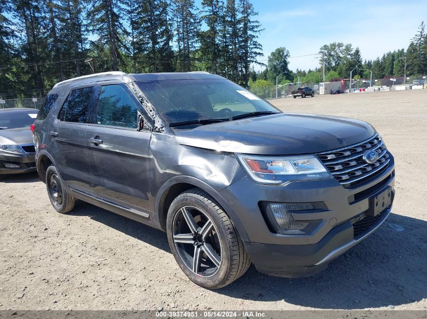 2016 Ford Explorer Xlt VIN: 1FM5K8D88GGA02266 Lot: 39374951