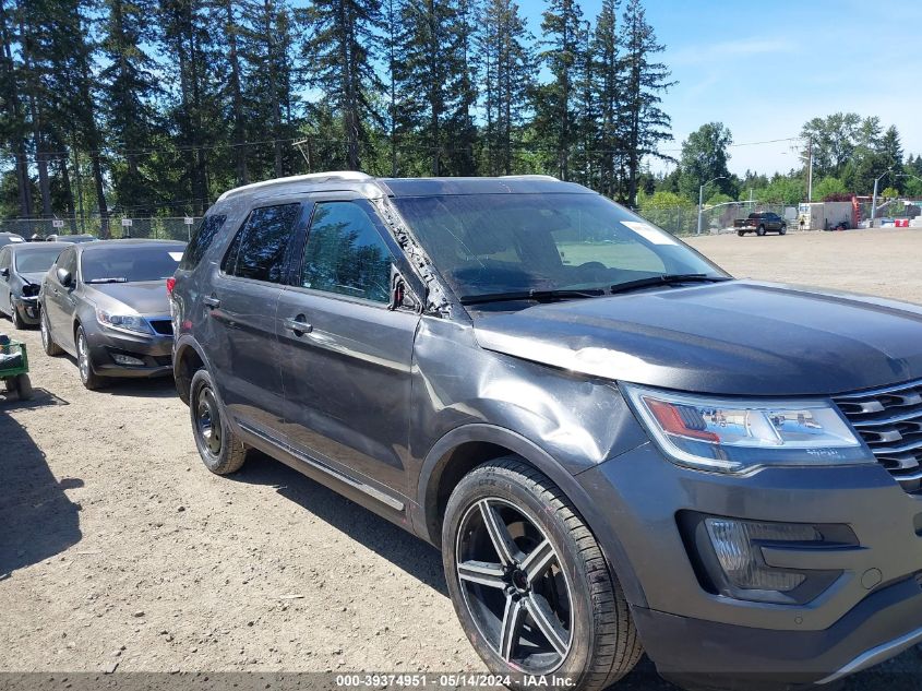 2016 Ford Explorer Xlt VIN: 1FM5K8D88GGA02266 Lot: 39374951