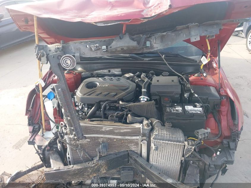 2019 Kia Optima Sx Turbo VIN: 5XXGW4L2XKG284630 Lot: 39374953