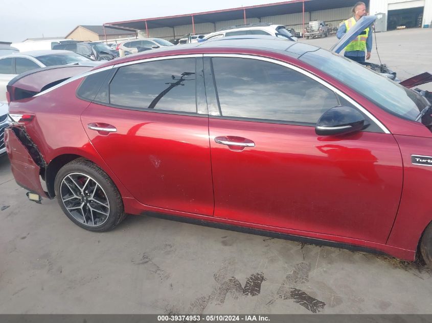 2019 Kia Optima Sx Turbo VIN: 5XXGW4L2XKG284630 Lot: 39374953