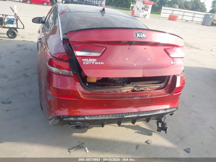 2019 Kia Optima Sx Turbo VIN: 5XXGW4L2XKG284630 Lot: 39374953