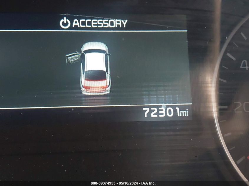 2019 Kia Optima Sx Turbo VIN: 5XXGW4L2XKG284630 Lot: 39374953