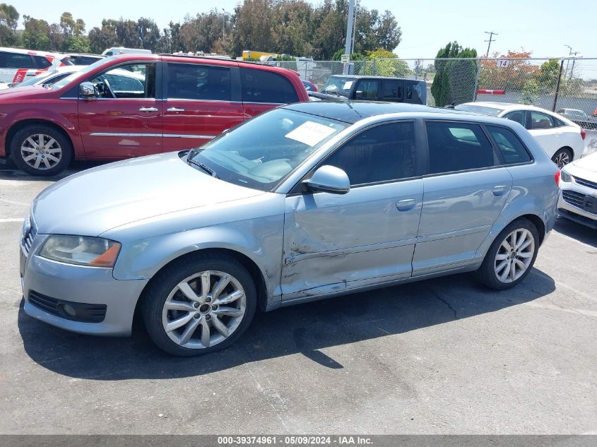 2009 Audi A3 2.0T VIN: WAUHE78P49A064156 Lot: 39374961