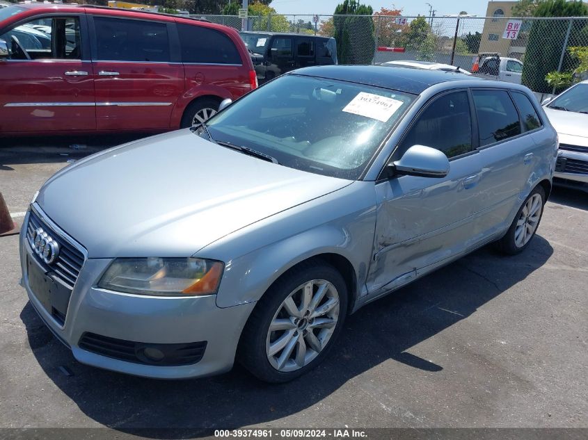 2009 Audi A3 2.0T VIN: WAUHE78P49A064156 Lot: 39374961