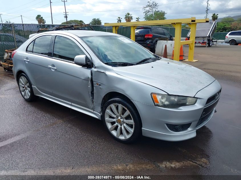 2010 Mitsubishi Lancer Sportback Gts VIN: JA32X8HW2AU003776 Lot: 39374971