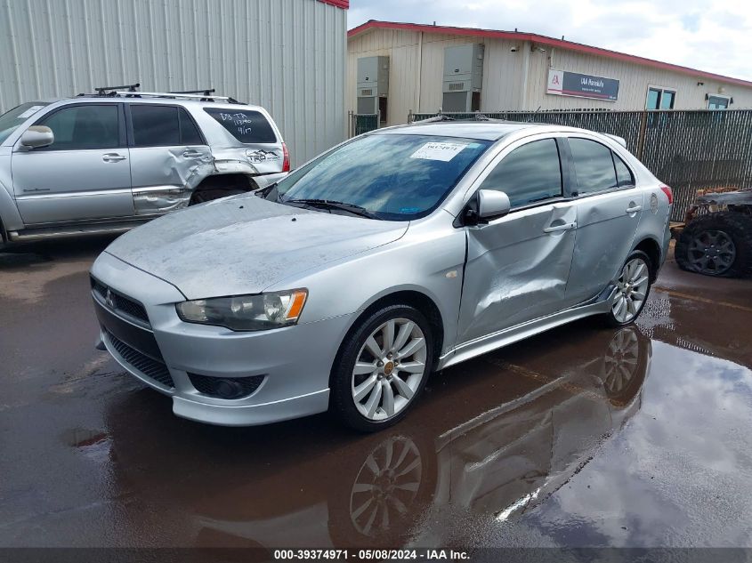 2010 Mitsubishi Lancer Sportback Gts VIN: JA32X8HW2AU003776 Lot: 39374971