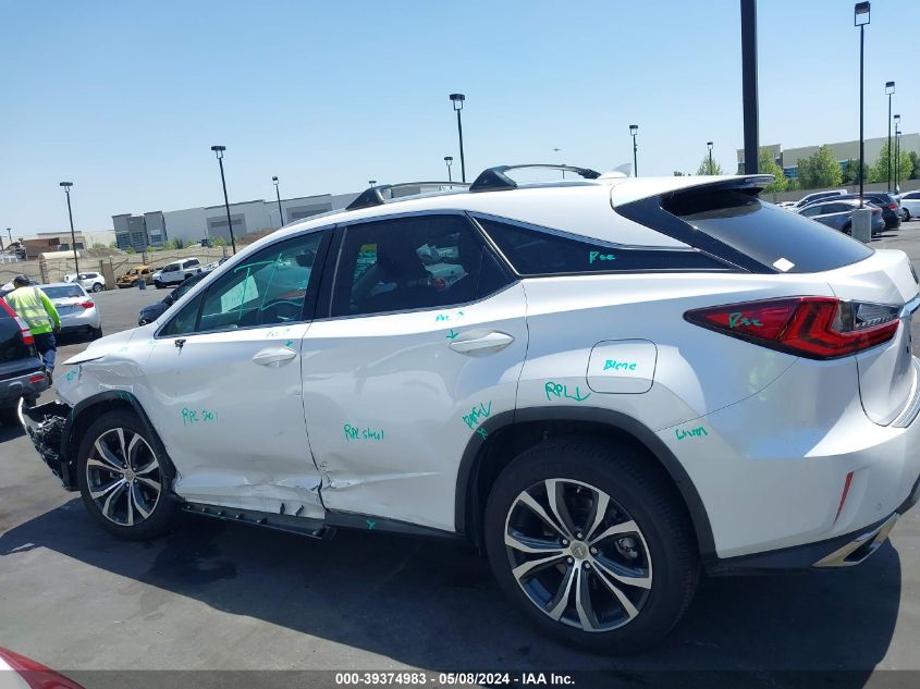 2016 Lexus Rx 350 VIN: 2T2ZZMCAXGC025637 Lot: 39374983