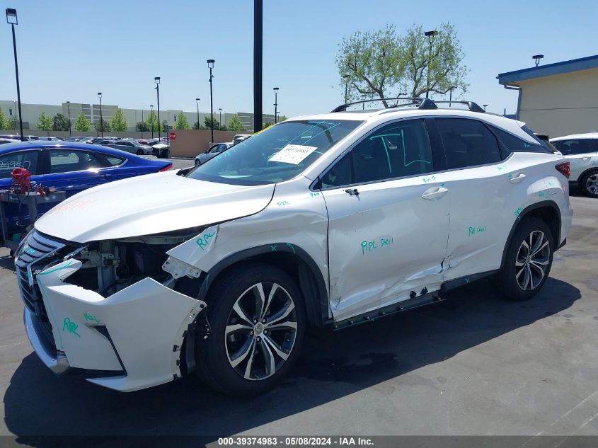 2016 Lexus Rx 350 VIN: 2T2ZZMCAXGC025637 Lot: 39374983