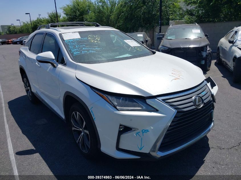 2016 Lexus Rx 350 VIN: 2T2ZZMCAXGC025637 Lot: 39374983