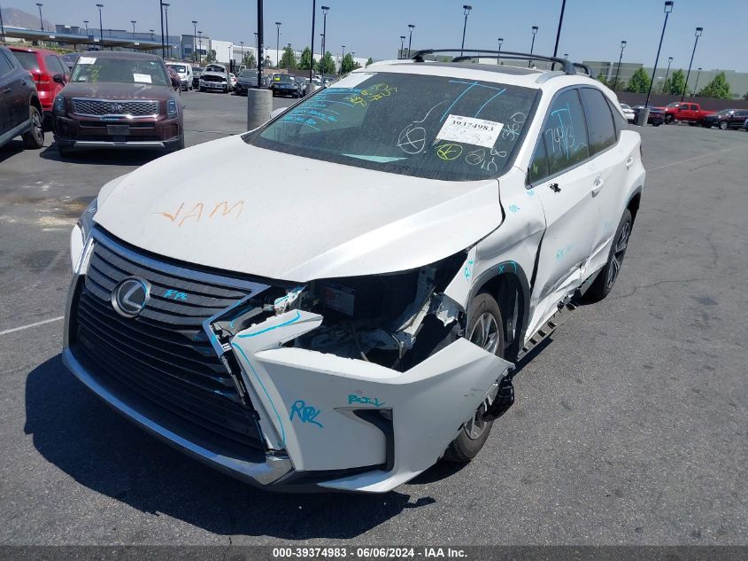 2016 Lexus Rx 350 VIN: 2T2ZZMCAXGC025637 Lot: 39374983