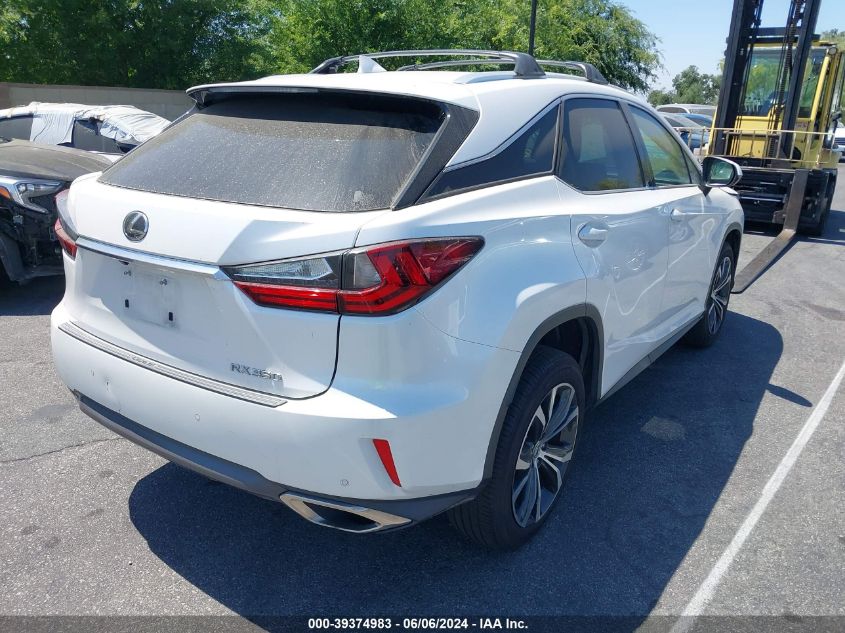 2016 Lexus Rx 350 VIN: 2T2ZZMCAXGC025637 Lot: 39374983