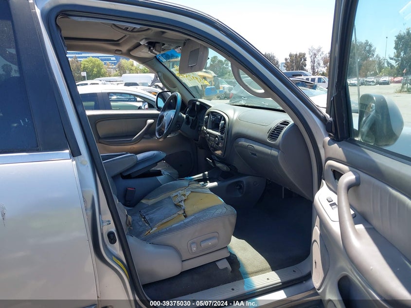 2002 Toyota Sequoia Limited V8 VIN: 5TDZT38A22S089809 Lot: 39375030