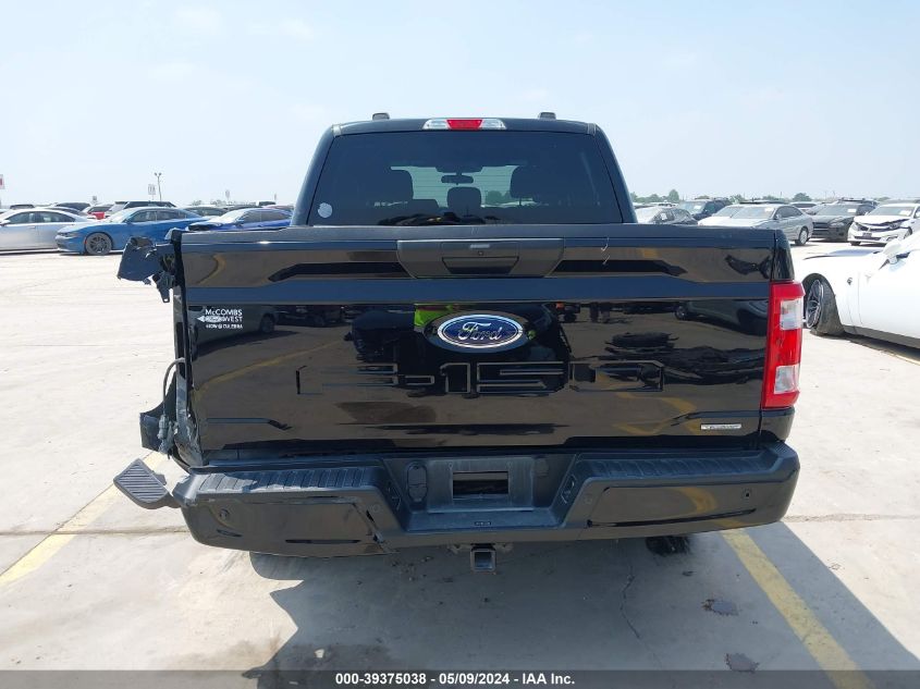 2022 Ford F-150 Xl VIN: 1FTEW1CP5NKD55857 Lot: 39375038