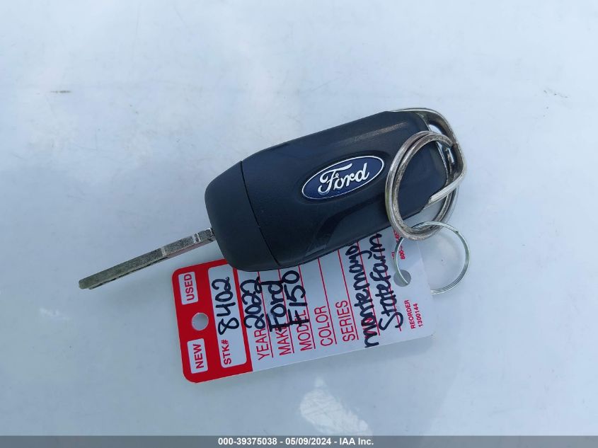 2022 Ford F-150 Xl VIN: 1FTEW1CP5NKD55857 Lot: 39375038