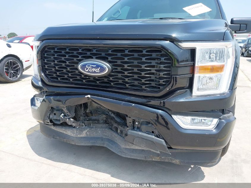 2022 Ford F-150 Xl VIN: 1FTEW1CP5NKD55857 Lot: 39375038