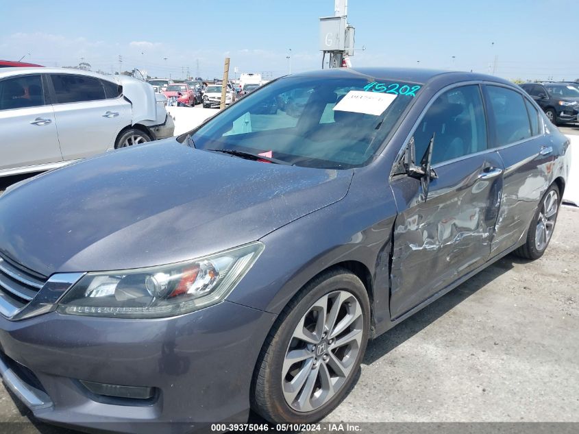 2015 Honda Accord Sport VIN: 1HGCR2E51FA058982 Lot: 39375046