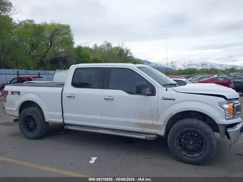 2019 Ford F-150 Xlt VIN: 1FTFW1E45KFA69437 Lot: 39375058