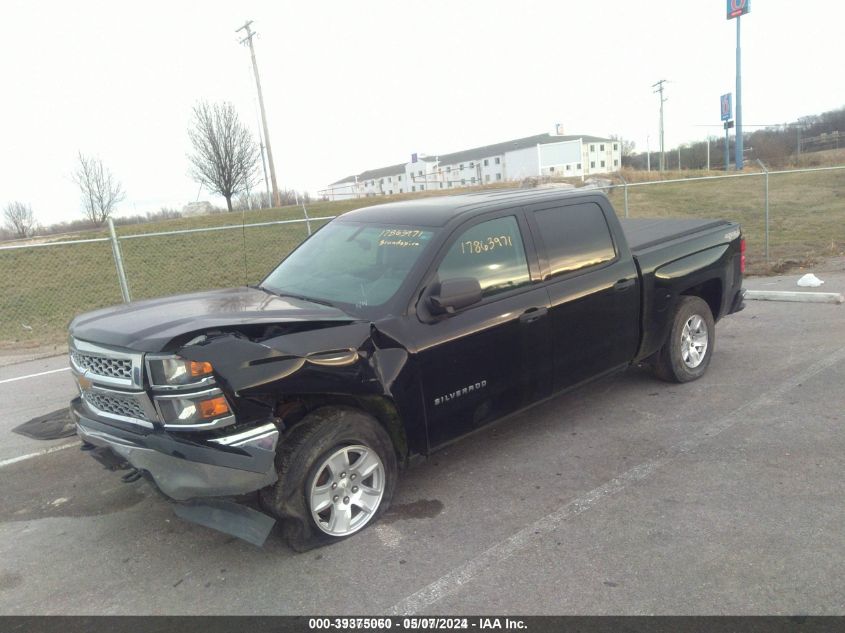 2014 Chevrolet Silverado 1500 1Lt VIN: 3GCUKREC5EG385898 Lot: 39375060