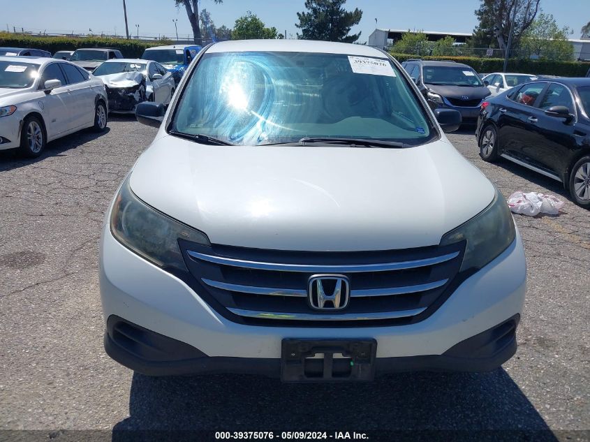 2014 Honda Cr-V Lx VIN: 5J6RM3H38EL007676 Lot: 39375076