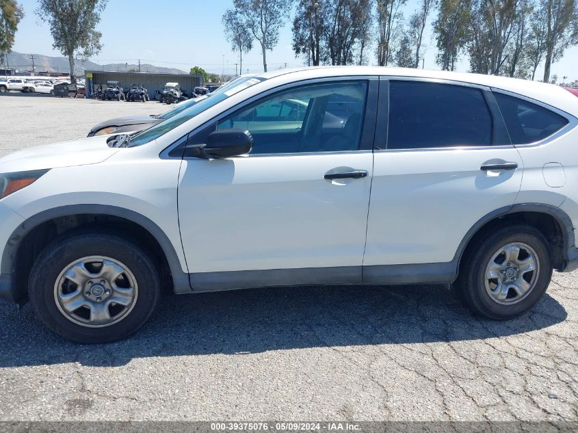 2014 Honda Cr-V Lx VIN: 5J6RM3H38EL007676 Lot: 39375076