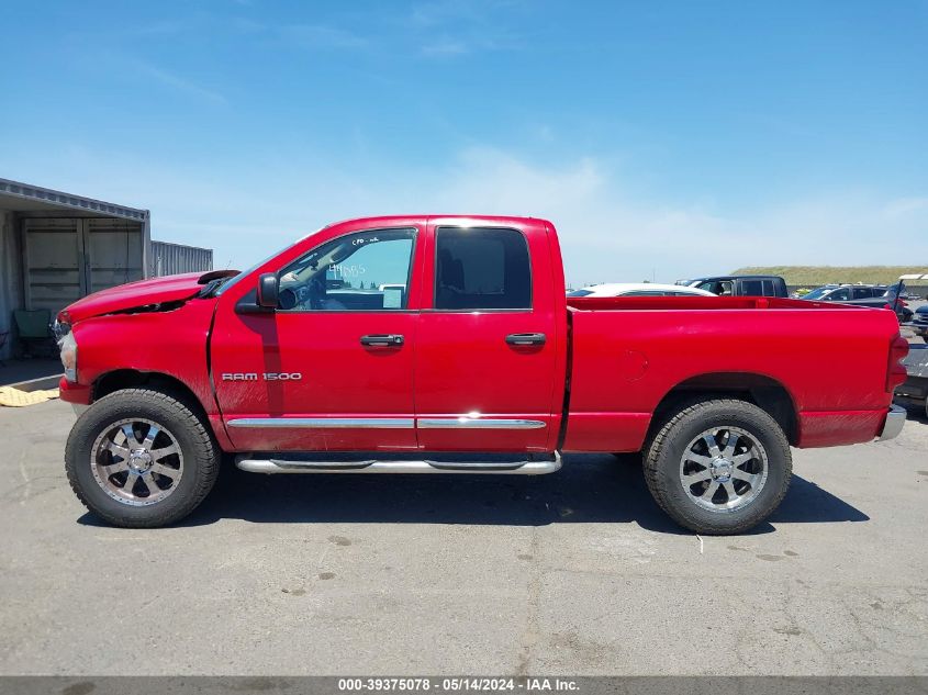 2007 Dodge Ram 1500 Slt/Trx4 Off Road/Sport VIN: 1D7HU18N87S159267 Lot: 39375078