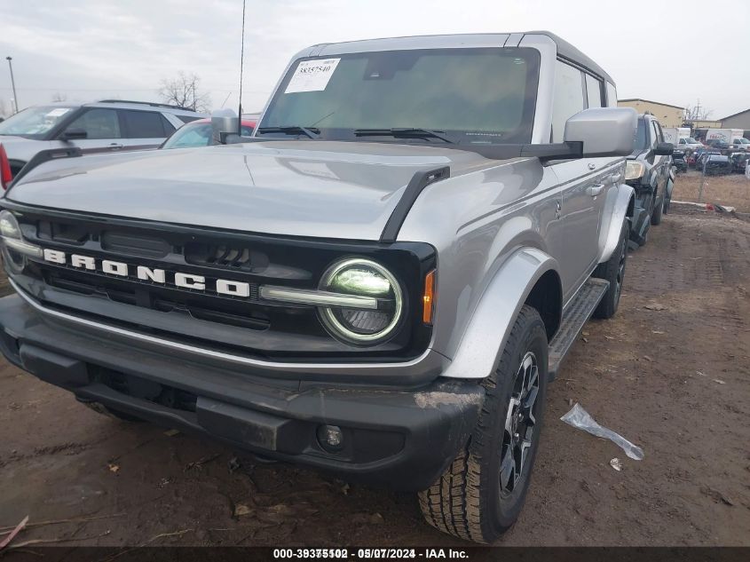 2023 Ford Bronco Outer Banks VIN: 1FMDE5BH8PLB10138 Lot: 39375102