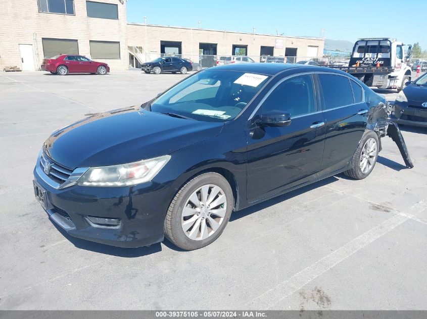 2014 Honda Accord Ex-L V-6 VIN: 1HGCR3F86EA034819 Lot: 39375105