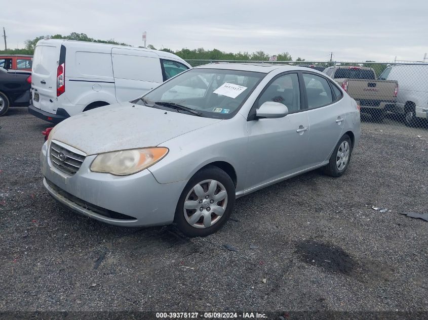 2007 Hyundai Elantra Gls/Limited/Se VIN: KMHDU46D47U259662 Lot: 39375127