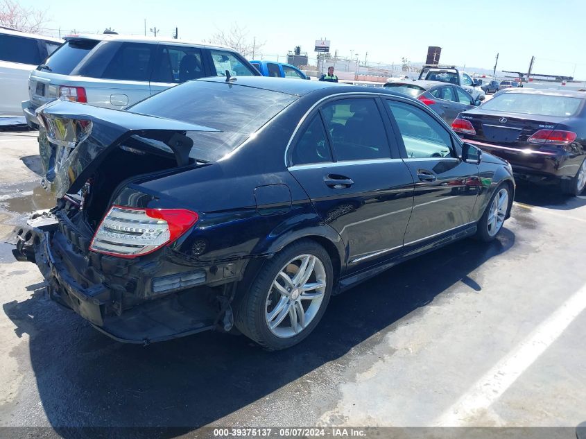 2013 Mercedes-Benz C 250 Luxury/Sport VIN: WDDGF4HB9DA768818 Lot: 39375137