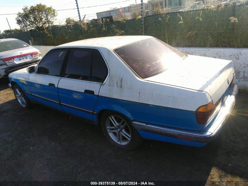 1990 BMW 735 I Automatic VIN: WBAGB4314LDB63364 Lot: 39375139