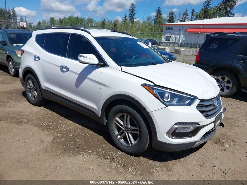 2017 Hyundai Santa Fe Sport 2.4L VIN: 5NMZUDLB5HH047410 Lot: 39375142