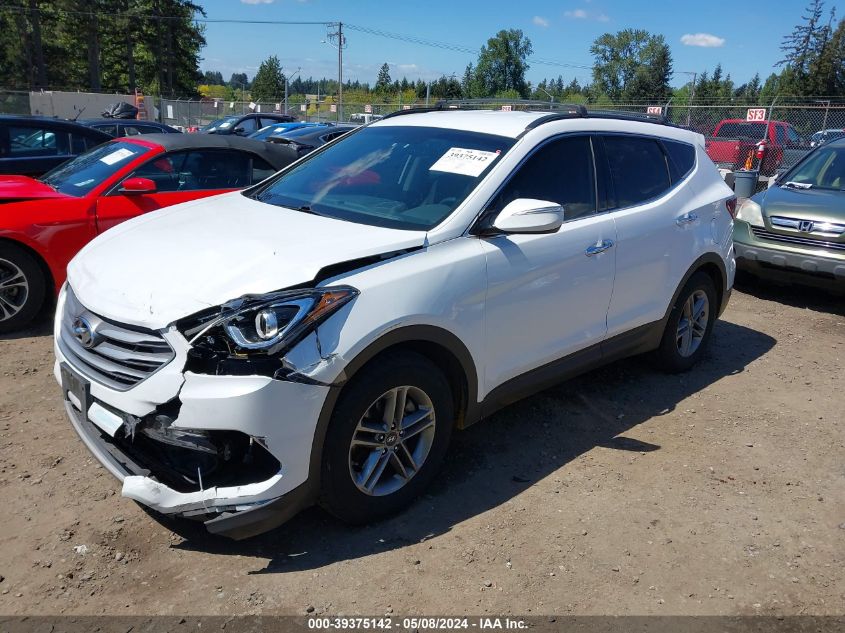 2017 Hyundai Santa Fe Sport 2.4L VIN: 5NMZUDLB5HH047410 Lot: 39375142