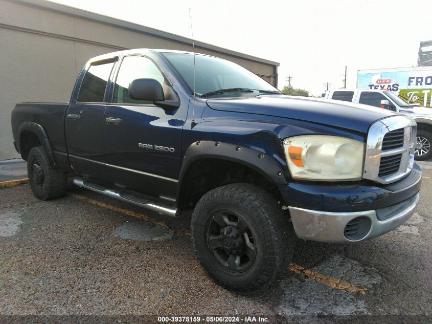 2006 Dodge Ram 2500 Slt/Trx4 Off Road/Sport/Power Wagon VIN: 3D7KS28D66G288686 Lot: 39375159