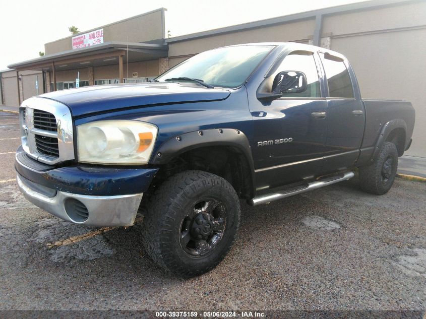 2006 Dodge Ram 2500 Slt/Trx4 Off Road/Sport/Power Wagon VIN: 3D7KS28D66G288686 Lot: 39375159