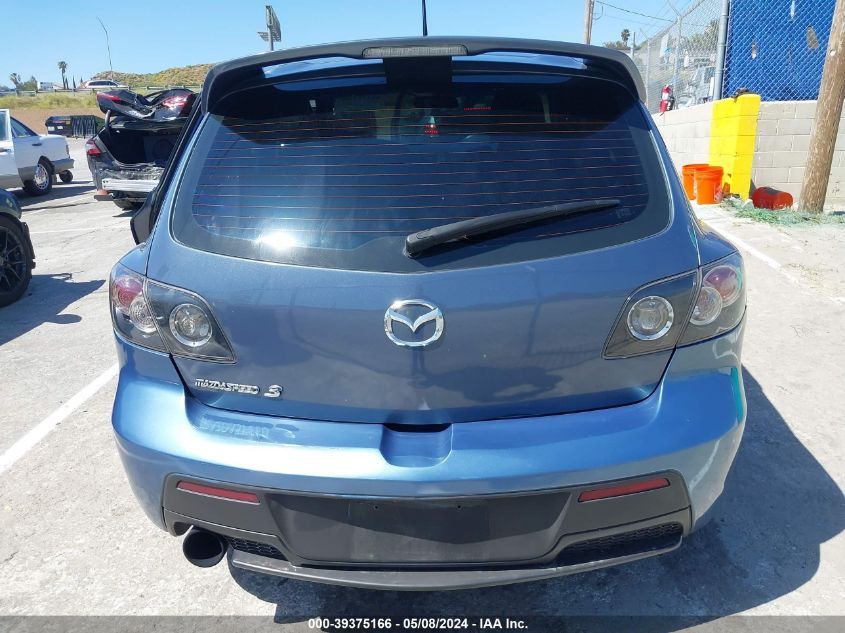 2007 Mazda Mazdaspeed3 Sport VIN: JM1BK34M171655256 Lot: 39375166