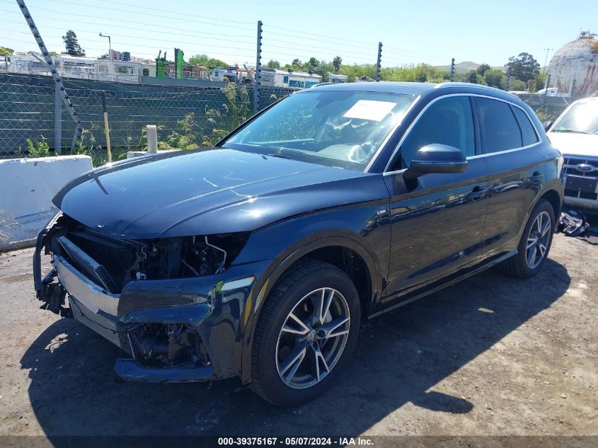 2020 Audi Q5 Premium Plus 55 Tfsi E Quattro S Tronic VIN: WA1E2AFY3L2052129 Lot: 39375167