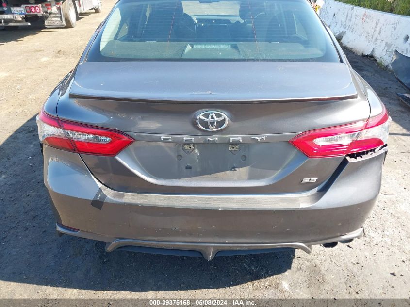 2018 Toyota Camry Se VIN: 4T1B11HK0JU646680 Lot: 39375168