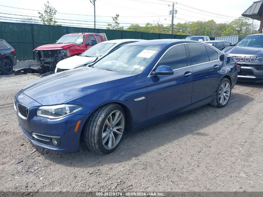 2015 BMW 535I xDrive VIN: WBA5B3C58FD548450 Lot: 39375174