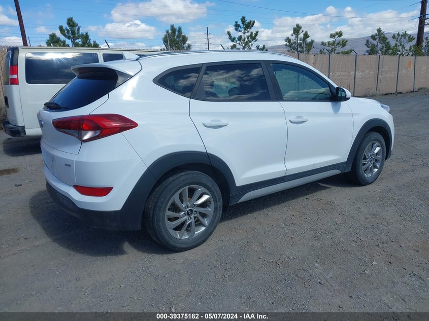 VIN KM8J3CA44JU709373 2018 HYUNDAI TUCSON SEL