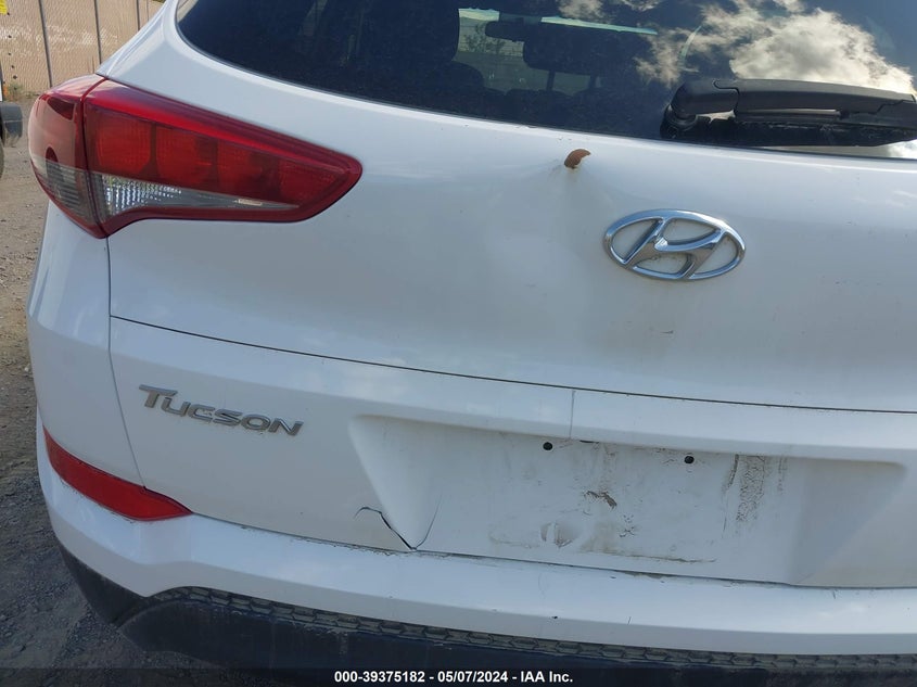 VIN KM8J3CA44JU709373 2018 HYUNDAI TUCSON SEL