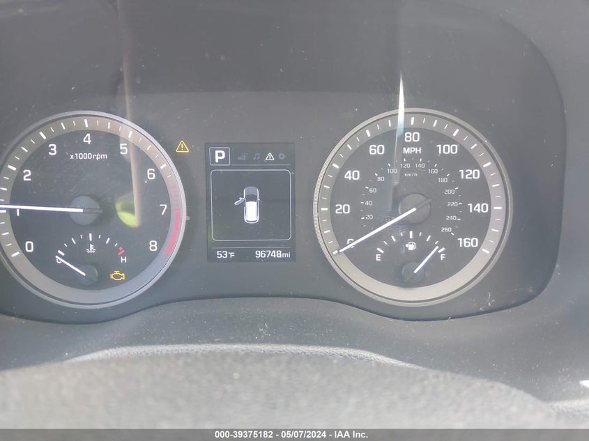 VIN KM8J3CA44JU709373 2018 HYUNDAI TUCSON SEL