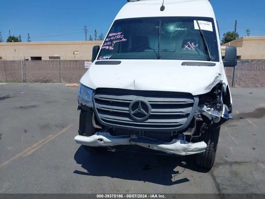 2020 Mercedes-Benz Sprinter 2500 High Roof V6 VIN: W1W4ECHY9LT021743 Lot: 39375186