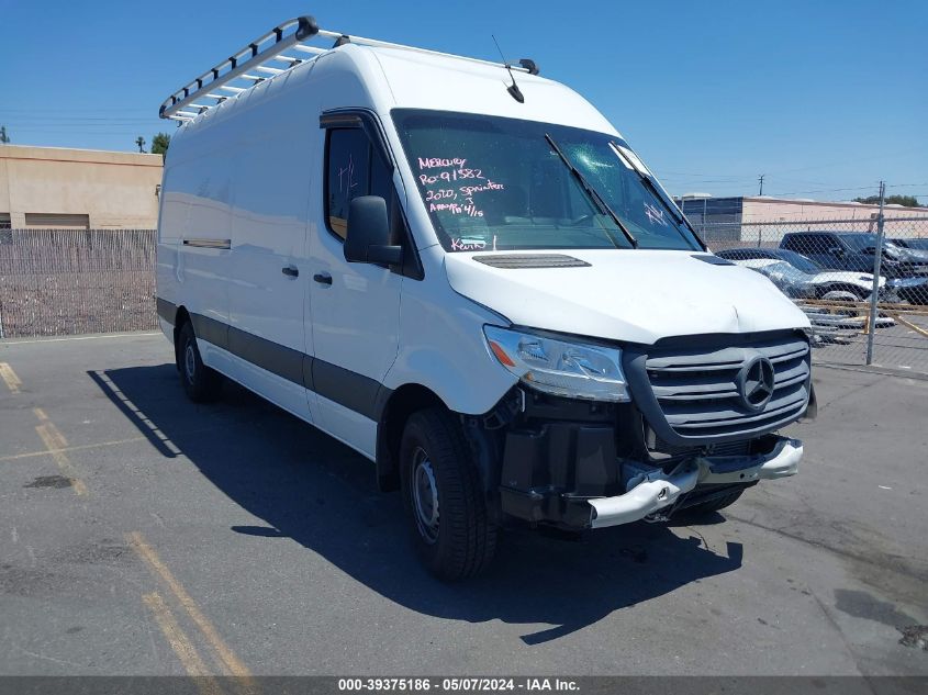 2020 Mercedes-Benz Sprinter 2500 High Roof V6 VIN: W1W4ECHY9LT021743 Lot: 39375186