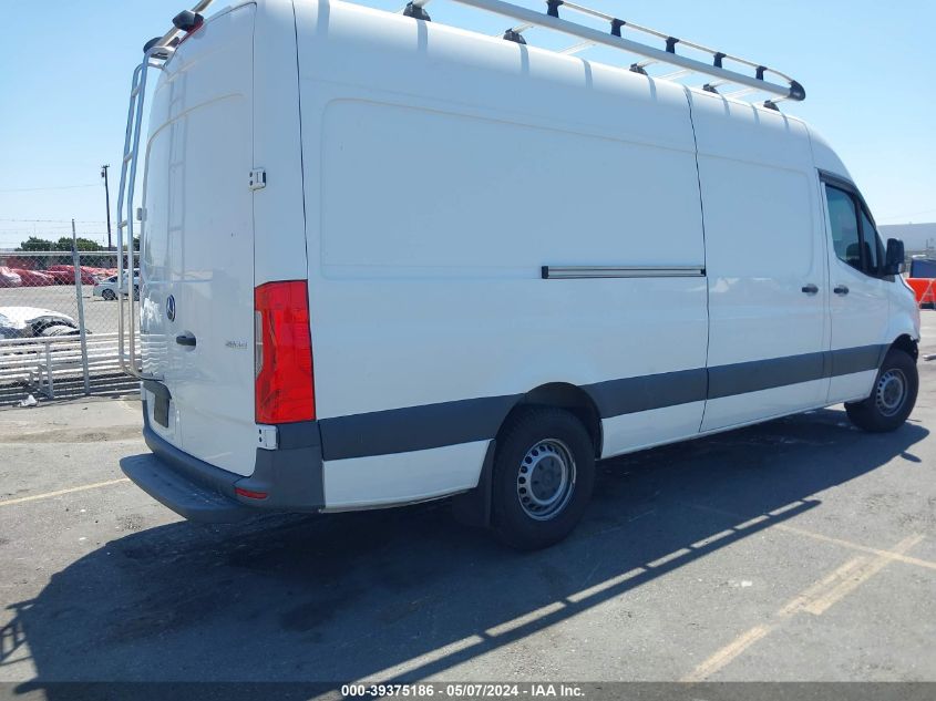 2020 Mercedes-Benz Sprinter 2500 High Roof V6 VIN: W1W4ECHY9LT021743 Lot: 39375186